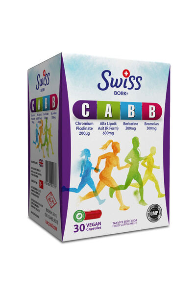 SWISS Bork Cabb Takviye Edici Gıda 30 Kapsül