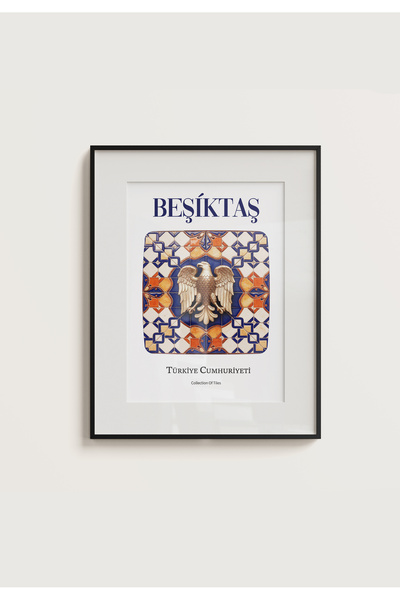 POSTER ISTANBUL BEŞİKTAŞ Tematică Vultur FĂRĂ RAMĂ