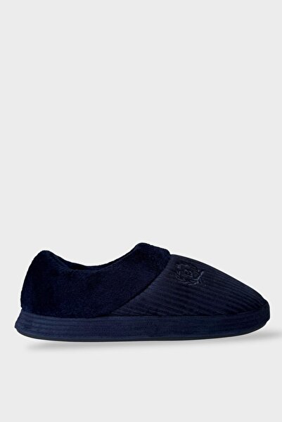 Liger Men's Lightweight Non-Slip Sole Home Shoes Slippers Dark Blue