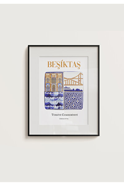POSTER ISTANBUL BEŞİKTAŞ Podul Bosforului tematic, fără ramă