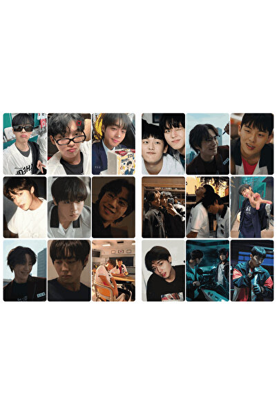 nihonwosekai Set de carduri foto pentru clasă Weak Hero, 18 bucăți K DRAMA / K POP