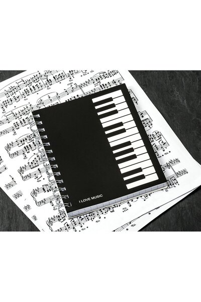 Gadget Master Agenda imprimata cu clape de pian