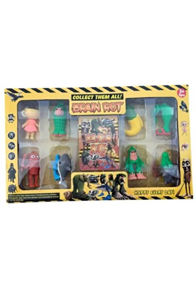 victiny Set 8 figurine Italian Brain Rot VICTINY® Silicon