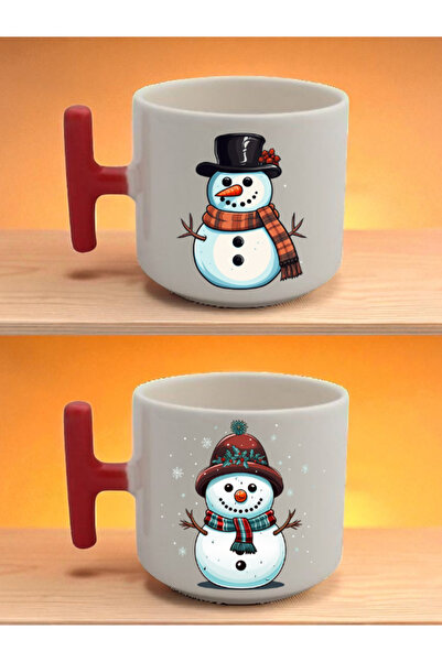 lili hediyelik كوب لاتيه مطبوع عليه رجل الثلج الحلو - هدايا ليوم المعلم، منتج...
