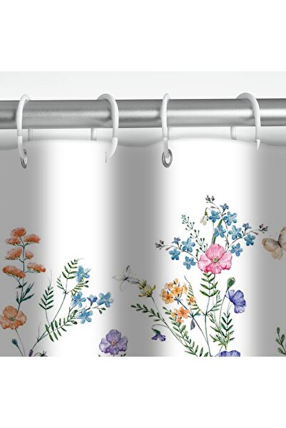 OEM Shower curtain, spring, 180x180cm, 12 hooks