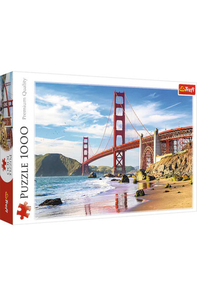 Trefl Puzzle - Podul Golden Gate din San Francisco, 1000 de piese