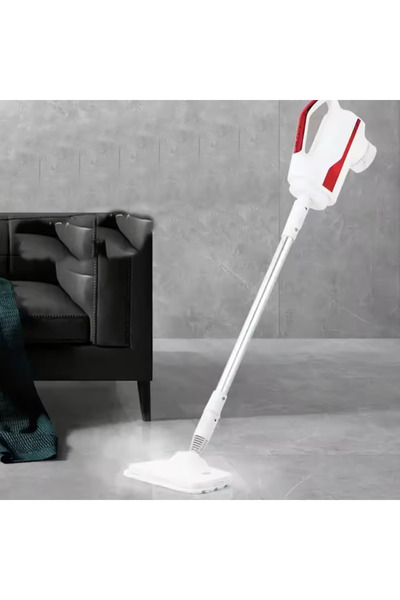 POBO Buharlı Paspas Makinası 1500 Watt Buharlı Temizlik Makinesi 6 In 1 Buhar...