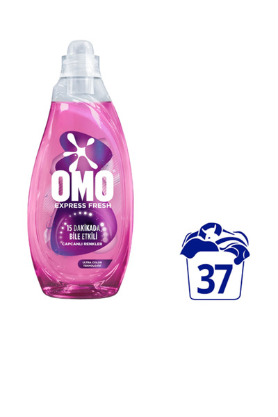 Omo Express Fresh Capcanlı Renkler Renkli ve Siyahlar Sıvı Çamaşır Deterjanı ...