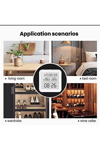 Genaric Smart watch to measure temperature and humidity and can be connected to a mobile phone