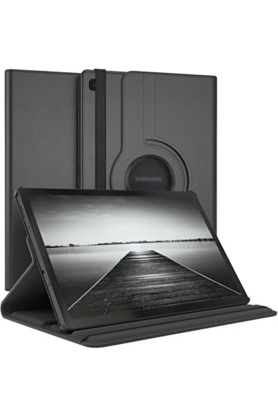 Generic Galaxy Tab A 8.0 2019 Smart Case, 360-Degree Stand Cover with Auto Sleep/Wake, Black