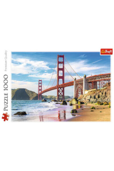 Trefl Puzzle - Podul Golden Gate din San Francisco, 1000 de piese
