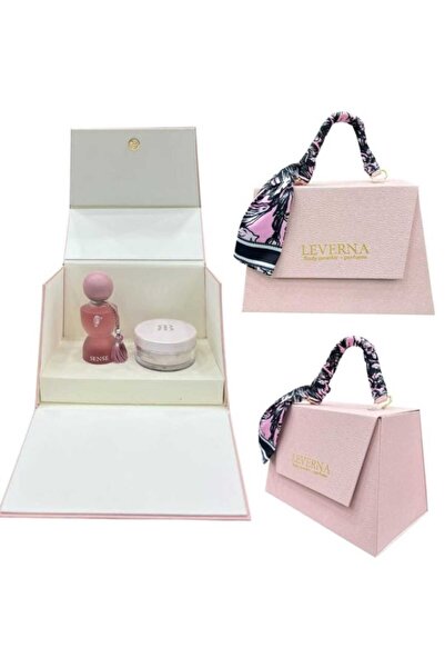 Sense بوكس بديل لافيرن مكون من عطر + بودره لمعه للجسم