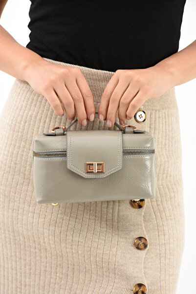 Çanta Trend Isabella Model Green Women's Hand and Shoulder Bag