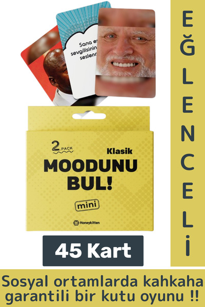 Wintoup Eğlenceli Genç Yetişkin Özel Gün Arkadaş Yılbaşı Moodunu Bul Mini-Kla...