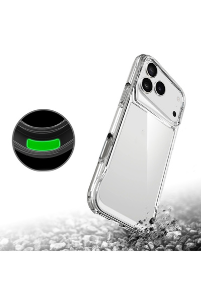 kılıffuarı Apple iPhone 17 Pro Max Kılıf Kamera Çıkıntılı Zırhlı Darbe Emici ...