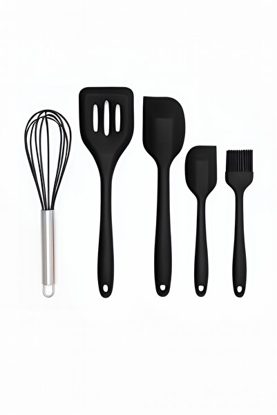 BEYZANA Yapışmaz Silikon Tencere Seti - 5 Parça Isıya Dayanıklı ve Sağlıklı Set