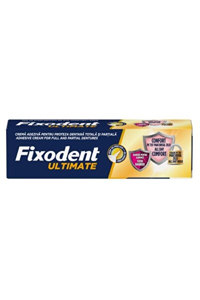 Fixodent Ultimate Fresh Denture Adhesive Cream, 40g,