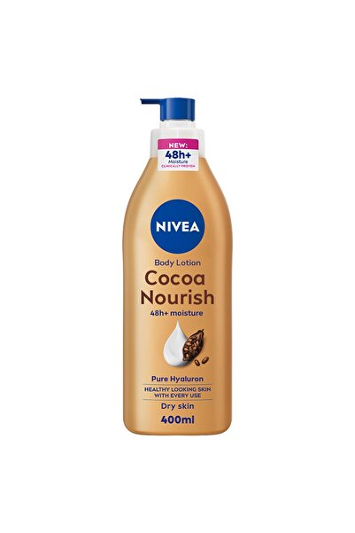NIVEA Cocoa Butter Body Lotion for Dry Skin, 400ml