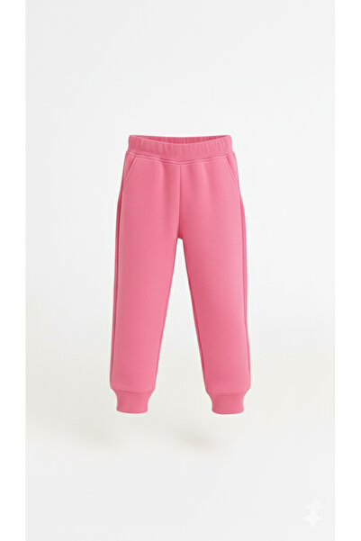 LİTTLE TORTOİSE Little Girl Heart Mickey Printed Tracksuit Set / Sweatshirt Set