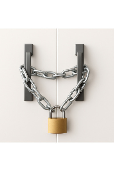 lawrenceshop Cabinet Lock Dormitory Cabinet Lock Gym Cabinet Lock 35cm Chain 32mm Lock
