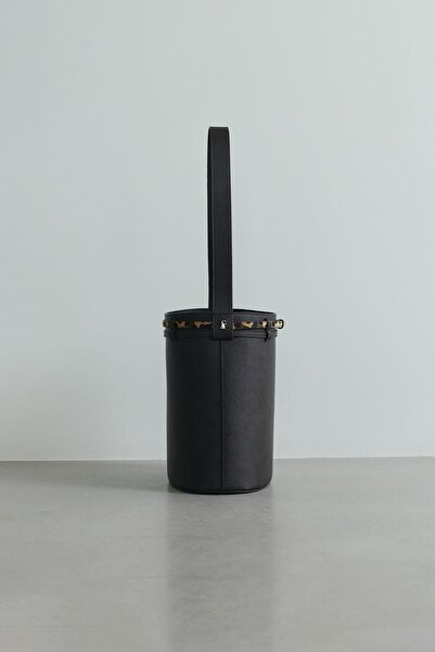 Suud Collection Acı Kahve Lora Kemerli Deri Çanta