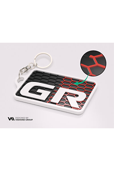 Szdesing سلسلة مفاتيح تويوتا جي آر