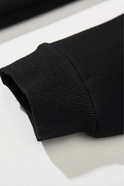 DuMia Σετ φόρμας με κουκούλα Trpstr με στάμπα Oversize Γυναικεία/Ανδρική Unisex Χειμερινή φόρμα με 3 κλωστές