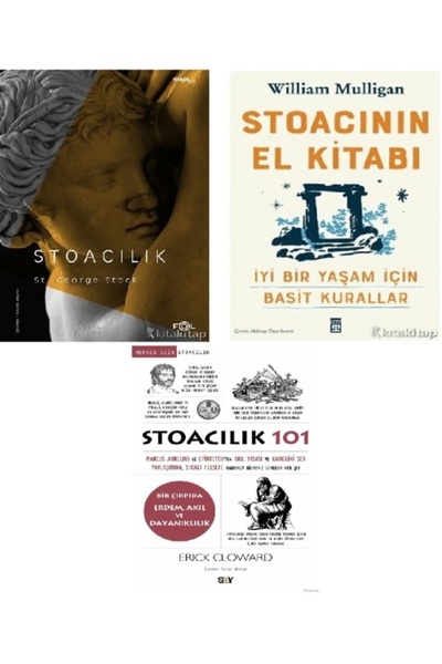 Kronik Kitap Stoacılık 101 - Stoacının El Kitabı - Stoacılık - Erick Cloward 3 KİTAP ( ÜCRETSİZ KARGO )