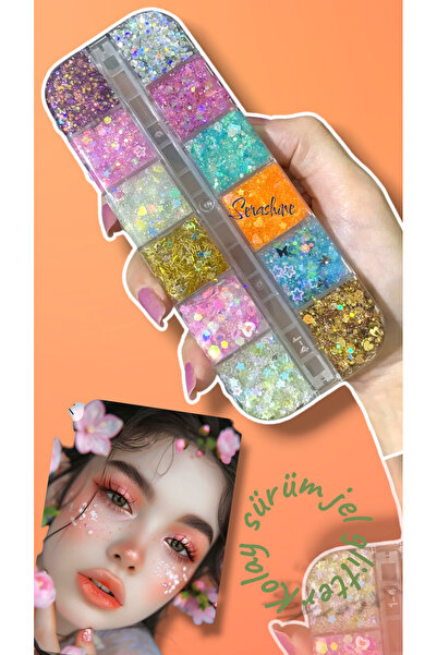 Serashine لوحة ظلال العيون متعددة الأشكال من ينيتريند 🩷 ✨