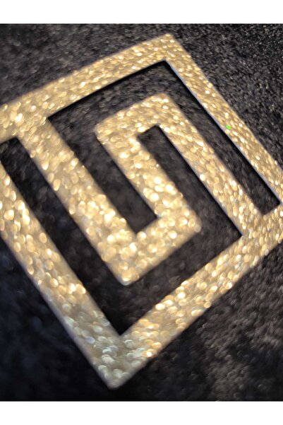 SEHARA 6 Pieces/Pocketed Spoon Rests/Velvet/Leather Embroidered/Leather Back/22.5X11Cm