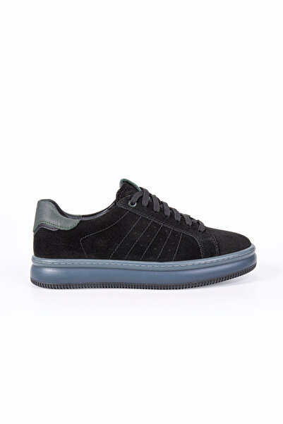 Vantaggio Ανδρικά παπούτσια sneaker Storm Black Suede εσωτερικά και εξωτερικά...