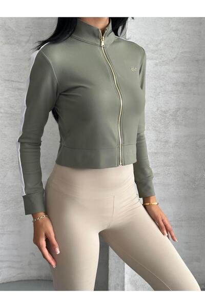 FERZOLAİO Full Zip Fit Cut Sportsman Khaki Jacket