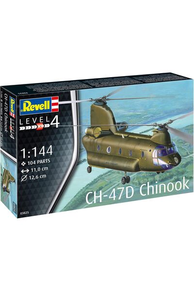 Mena Rise CH-47D Chinook Model Kit Uçak 999662