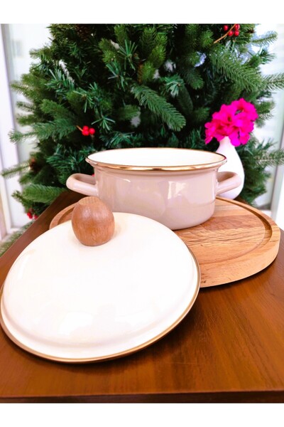 Madame Coco Bonneville Pot - Beige Color - 16 cm