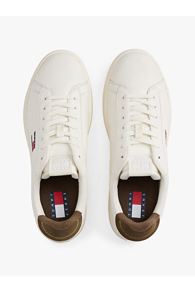 Tommy Hilfiger Erkek Beyaz Sneaker