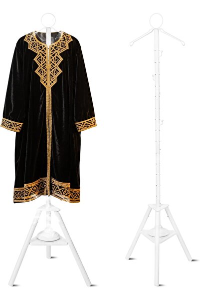 Grneric Clothes Bakhoor Burner Stand - 183cm long Incense burner Hanging Stand with cloth hooks and holes fo