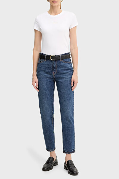 Armani Exchange Μπλουζάκι με λογότυπο Cotton Slim Fit Crew Neck T SHİRT XW001369 AF10356 U0002