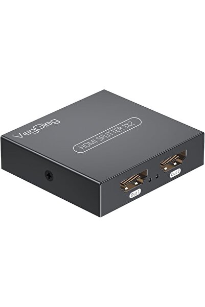 Genel Markalar SheronShop 4K 30Hz 1 Giriş 2 Çıkış HDMI Splitter Görüntü Ayırıcı Bölücü Adaptör 1131