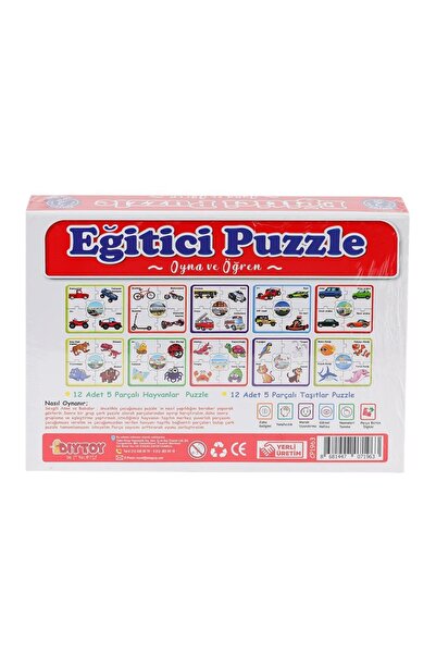 Angel Of Life 7196 Wheel Puzzle Animals