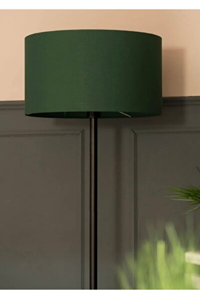 Lamp Han Eba Serisi Modern Abajur Başlıklı Zemin Lambası Lambader