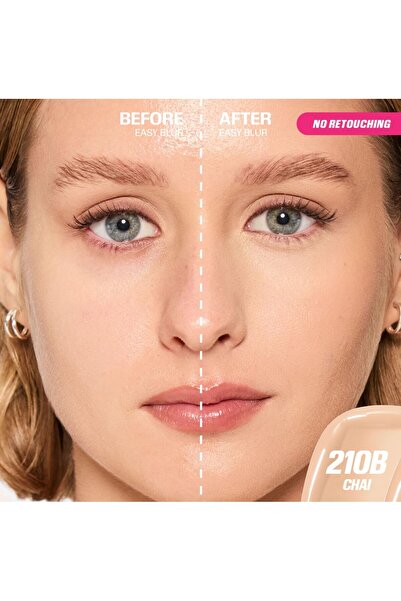 Huda Beauty هدى بيوتي كريم اساس فاونديشن ايزي بلور (تشاي 210B)