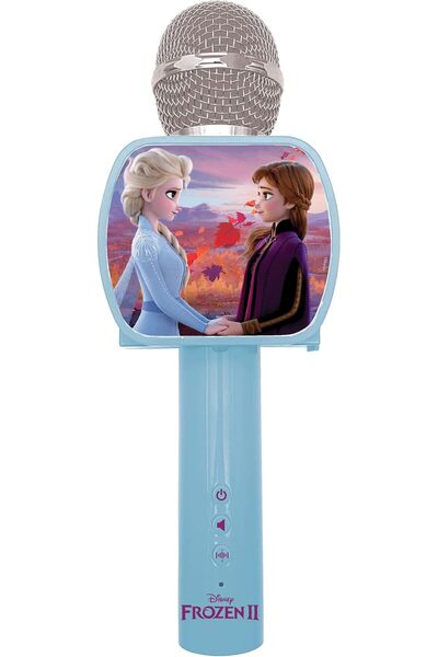 STOREMAX mrtshoppng Dondurulmuş 2 Elsa Anna Olaf Ses Değiştirme Fonksiyonlu Bluetooth Mikrofon, Telefon Kılıf