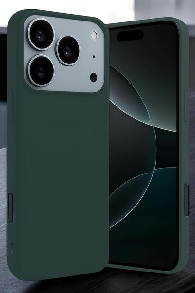 Hatreds Apple iPhone 17 Pro Max Kılıf Yumuşak ve Renkli Soft Silikon Kapak