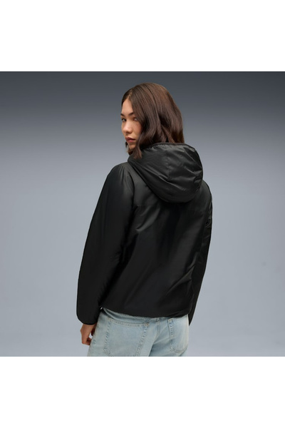 Puma Women's Black Ess Light Padded Jacket Coat 688383-01