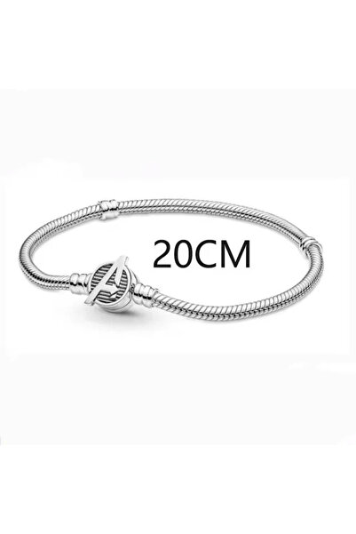 Choice19 Shoulian-20CM Disney Anime The Avengers Charms Bracelet Women Marvel Iron Man Bangle Thor Hulk Black