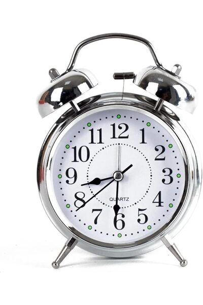 STOREMAX elizzashop Klasik Çalar Saat Dekoratif Yüksek Sesli Mekanik Alarmlı Çalar Alarmlı Saat Dekoratif Hed