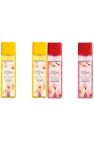 kifra Set 4 x Variety, 2 x Parfum Rufe 200ml Orchid 80 Spalari, 2 x Parfum Ru...