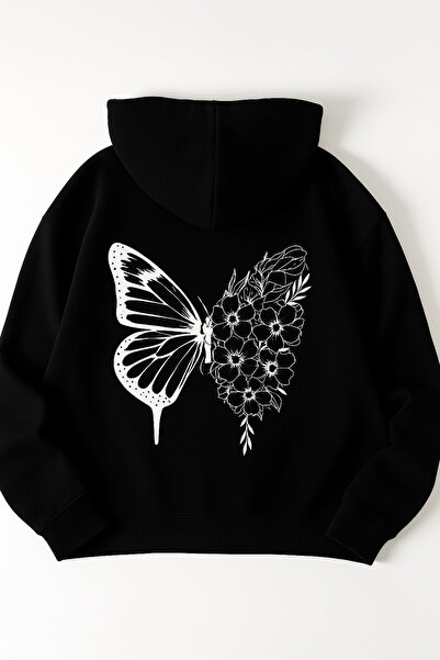 CLASSY.MODA Hanorac unisex cu glugă |   Hanorac oversize imprimat – Motiv cu ...