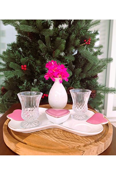 Madame Coco Audrey Set of 4 Footed Coffee Side Glasses 55 ml Classic