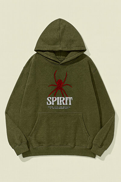 classy moda Hooded Sweatshirt - Unisex - Front and Back Printed - 3 Thread Ra...